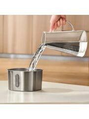 2.2 L Göstergeli Paslanmaz Çelik Kedi Köpek Için Su Pınarı Su Çeşmesi Su Sebili B20