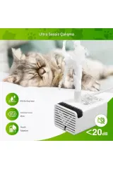 jy-830 Kedi ve Köpek Su Pınarı için Led Işıklı Su Pompası - Sadece Pompa